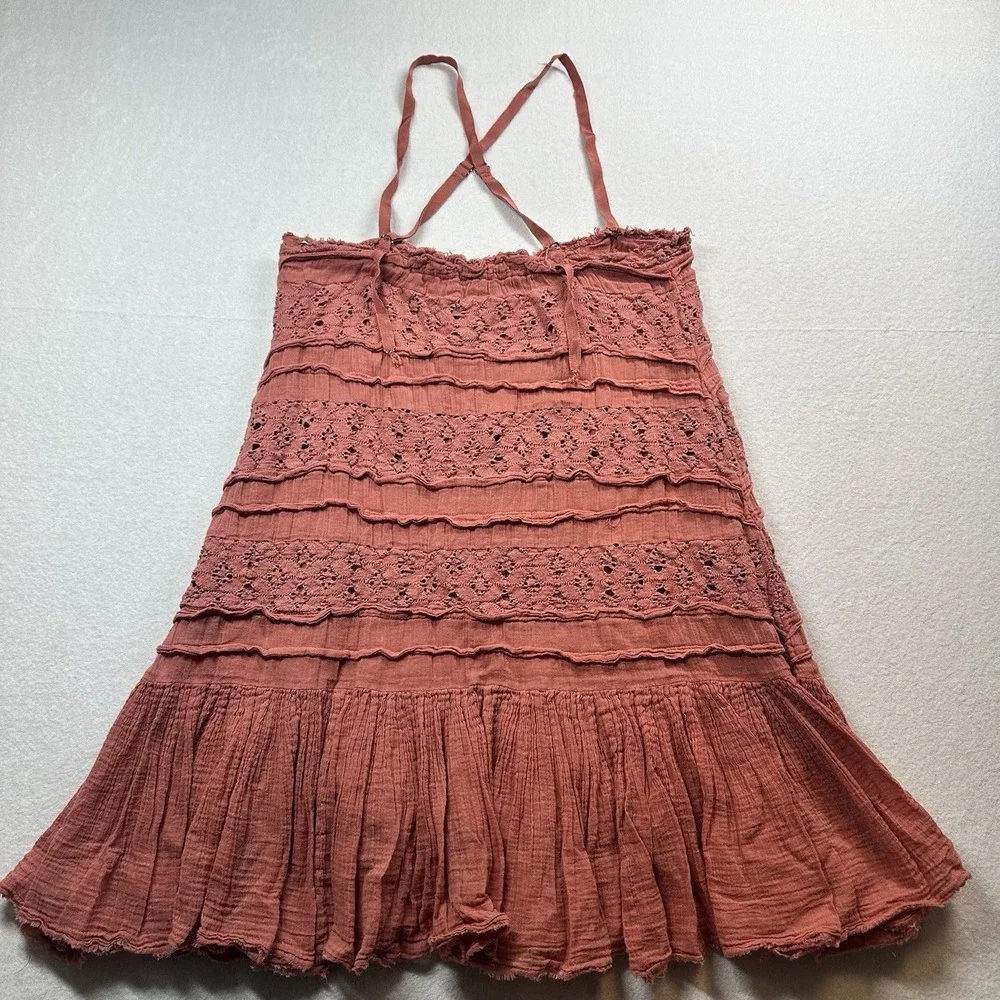 Free People Shailee Slip Dress Size S Satin Boho Midi Cowl Neck Slip Dress‎